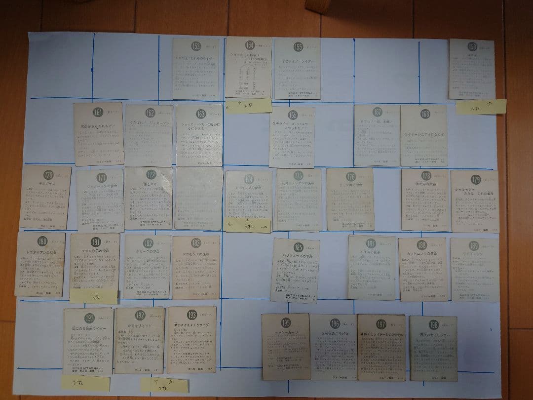 仮面ライダーカード・アルバム　カルビー製菓