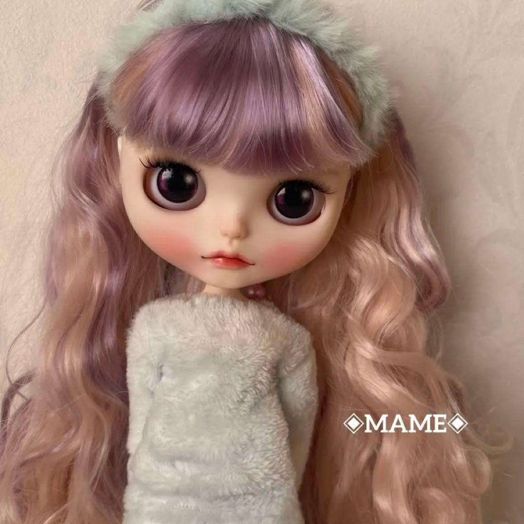 アイシードールカスタム ♡白肌・ピンクパープルミックス♡