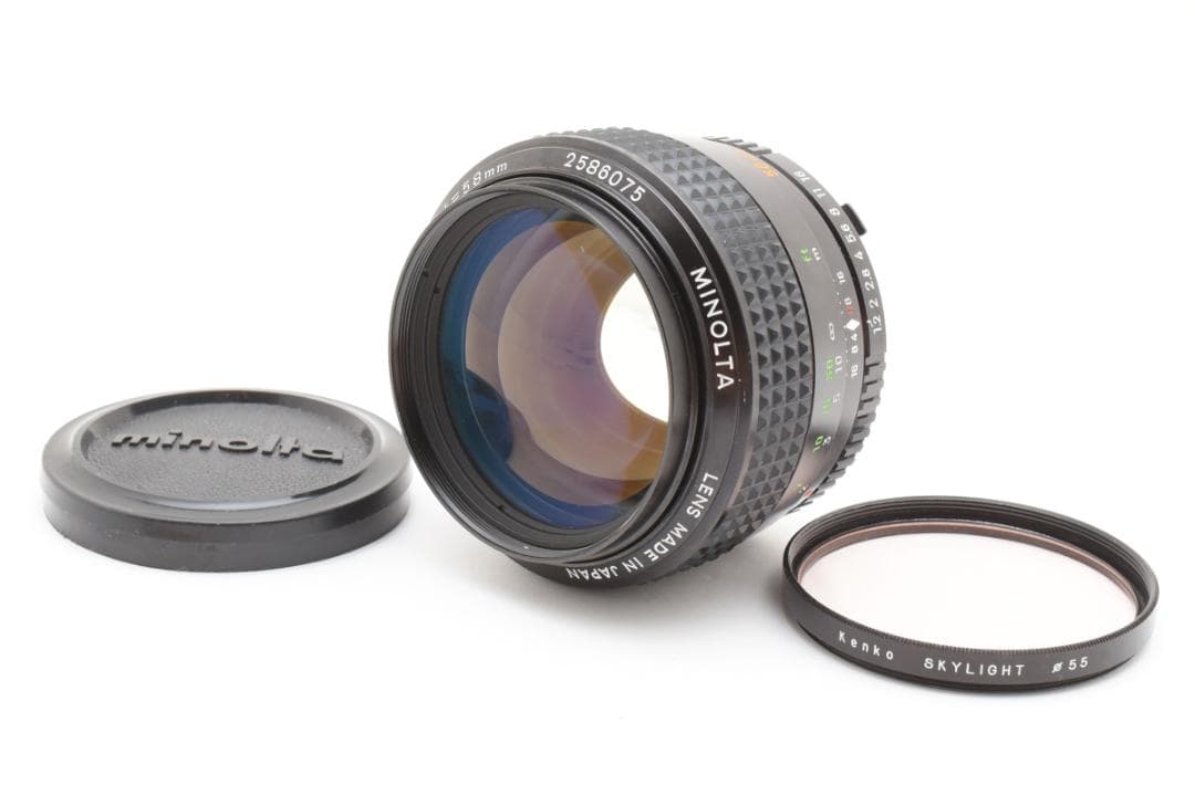 #375★稀少品★Minolta MC ROKKOR-PG 1:1.2 58mm