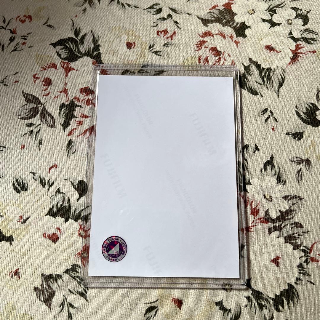 松井玲奈　生写真　直筆　サイン