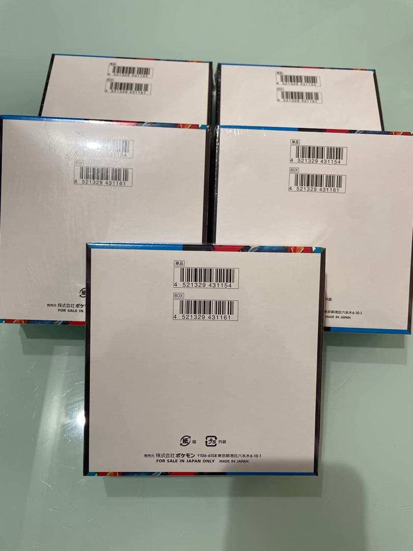 ポケモンカードゲーム メガシンフォニア　5BOX シュリンク付き