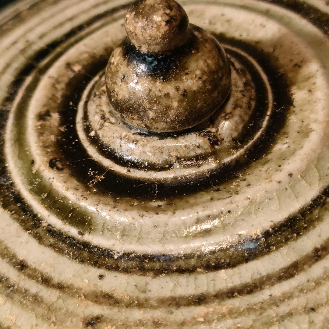 宋胡録　スンコロク　タイ古陶　香合　蓋物　東南アジア美術