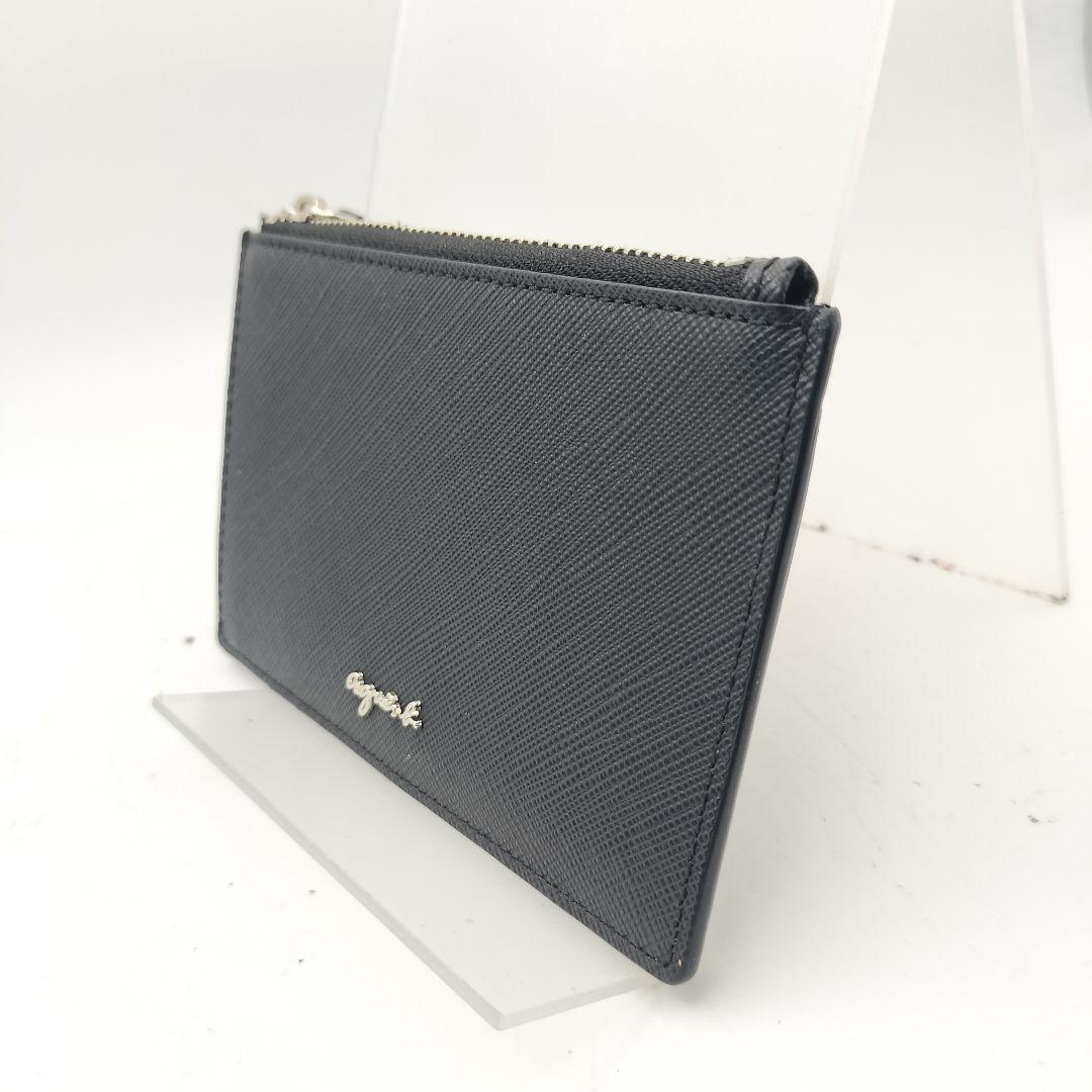 アニエスベー　フラグメントケース　ケース　財布　ブラック　MH18-14