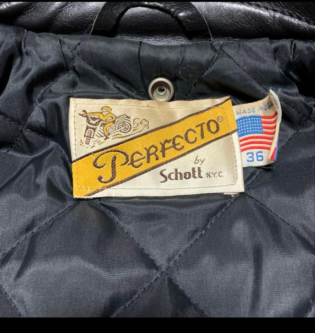 ［期間限定価格］90s schott ダブルライダース　618