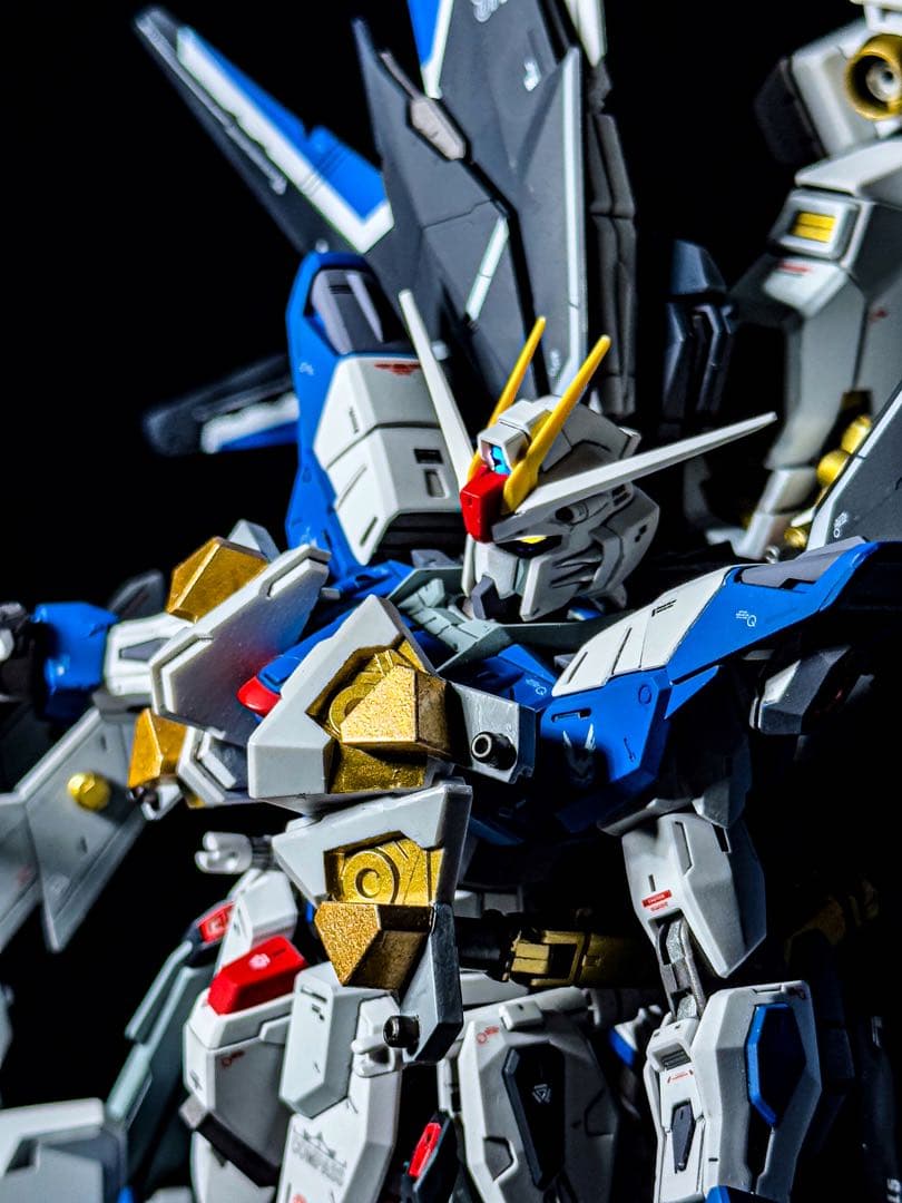 MG1/100 ライジングフリーダムガンダム ゼウスシルエット ミキシング完成品