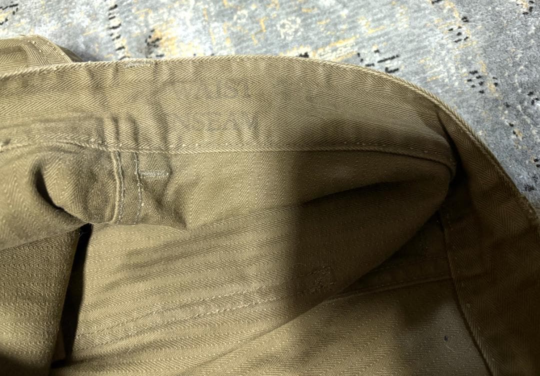 butcher products at last ヘリンボーントラウザーズ