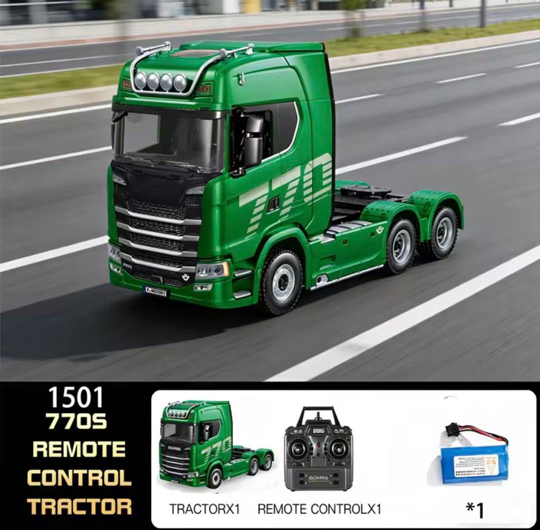 Scania 770 S V8 1\18 スケール　トラックとトレーラーセット