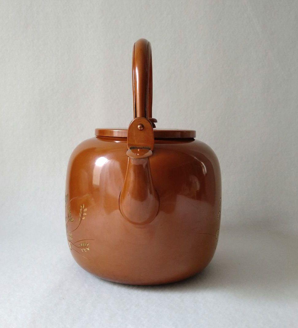 水注 秋草 茶道具 口蓋付