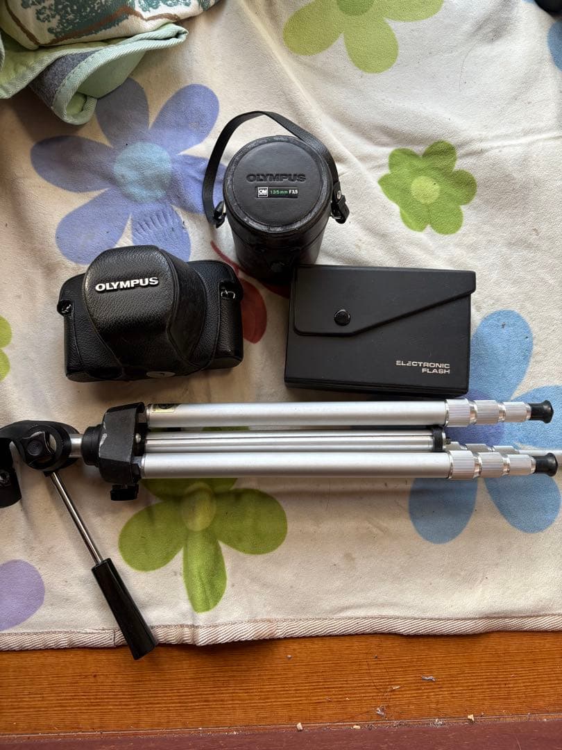 OLYMPUS OM-1 フィルムカメラ 135mm セット