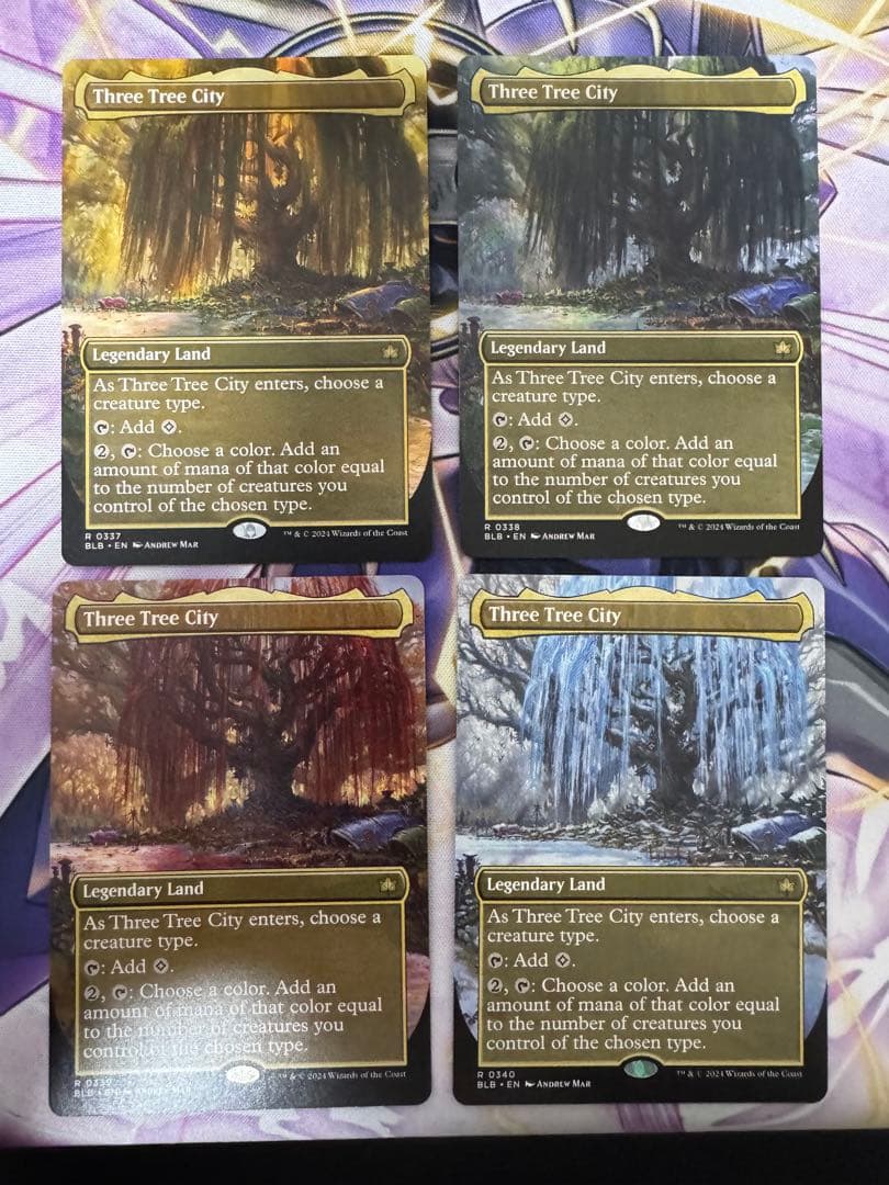 MTG ボーダーレス　三本木市 英語非Foil 四季セット