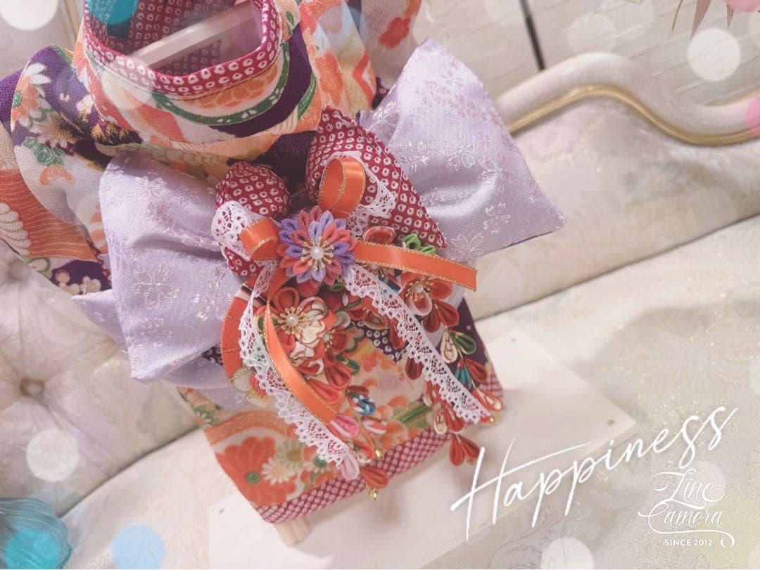 B404.pon2pan2☆オーダー☆犬お着物☆犬2ウェイお着物