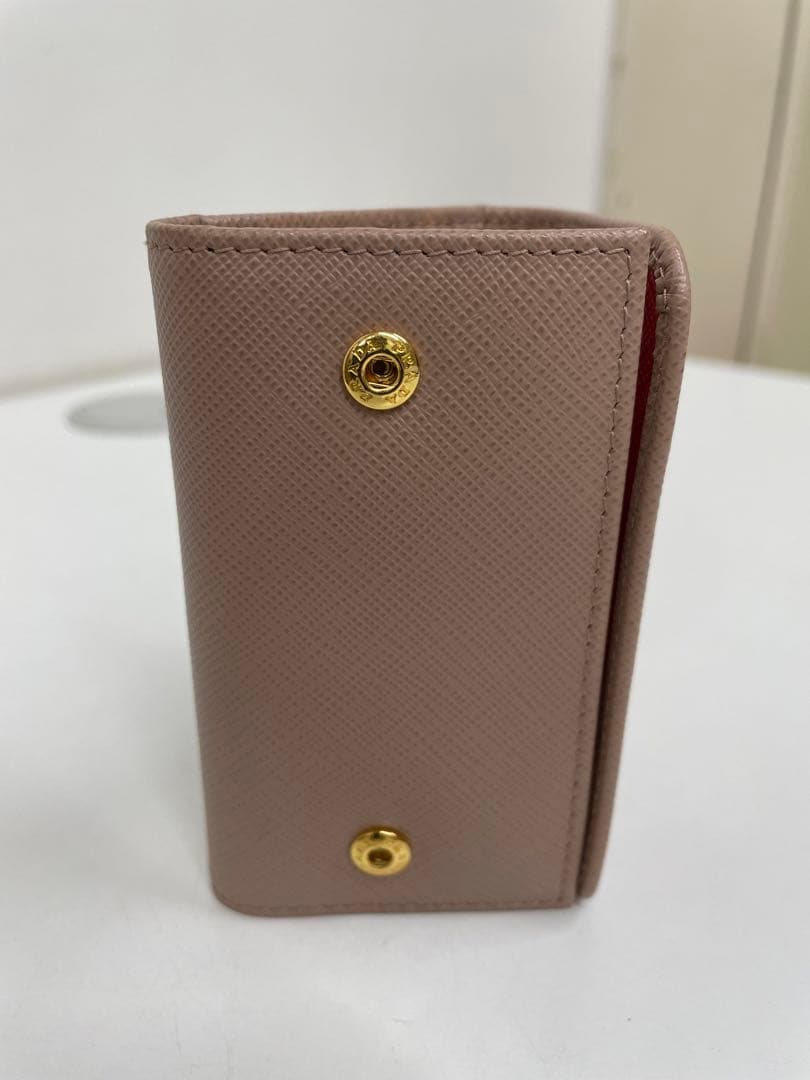 ［9354］PRADA プラダ　4連　キーケース