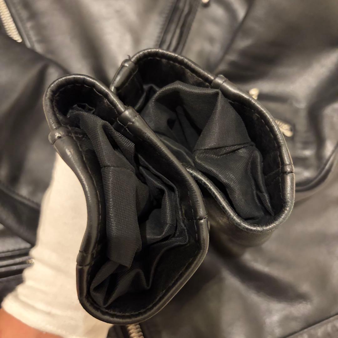 【美品】ルイスレザー　Lewisleather サイクロンタイトフィット38