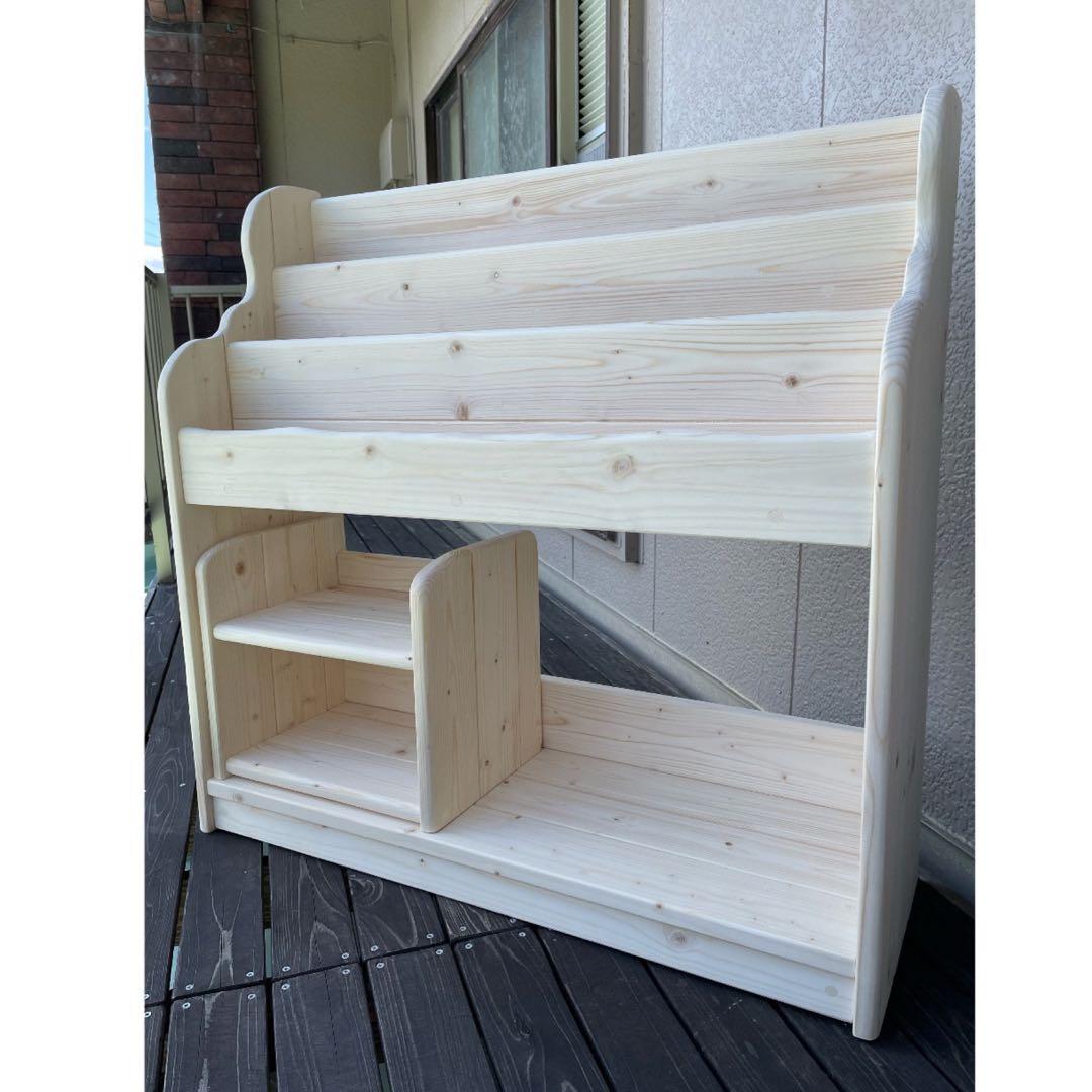 (a_a)＊プロフ確認お願いします＊ページ　Ｈタイプ　絵本棚　ハンドメイド