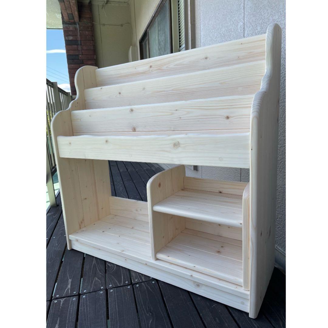 (a_a)＊プロフ確認お願いします＊ページ　Ｈタイプ　絵本棚　ハンドメイド