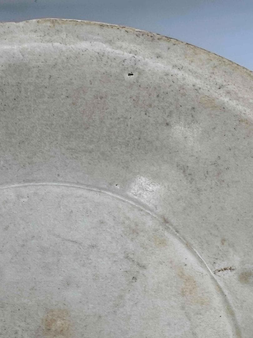 宋時代　定窯　白磁葵口皿 盞　影青　景徳鎮　唐物　古賞物　時代物(E-92)