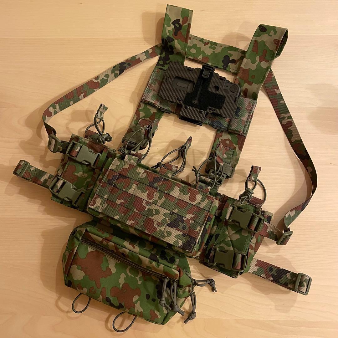 【フル陸自迷彩Ver】 Spiritus MK4 チェストリグ スピリタス