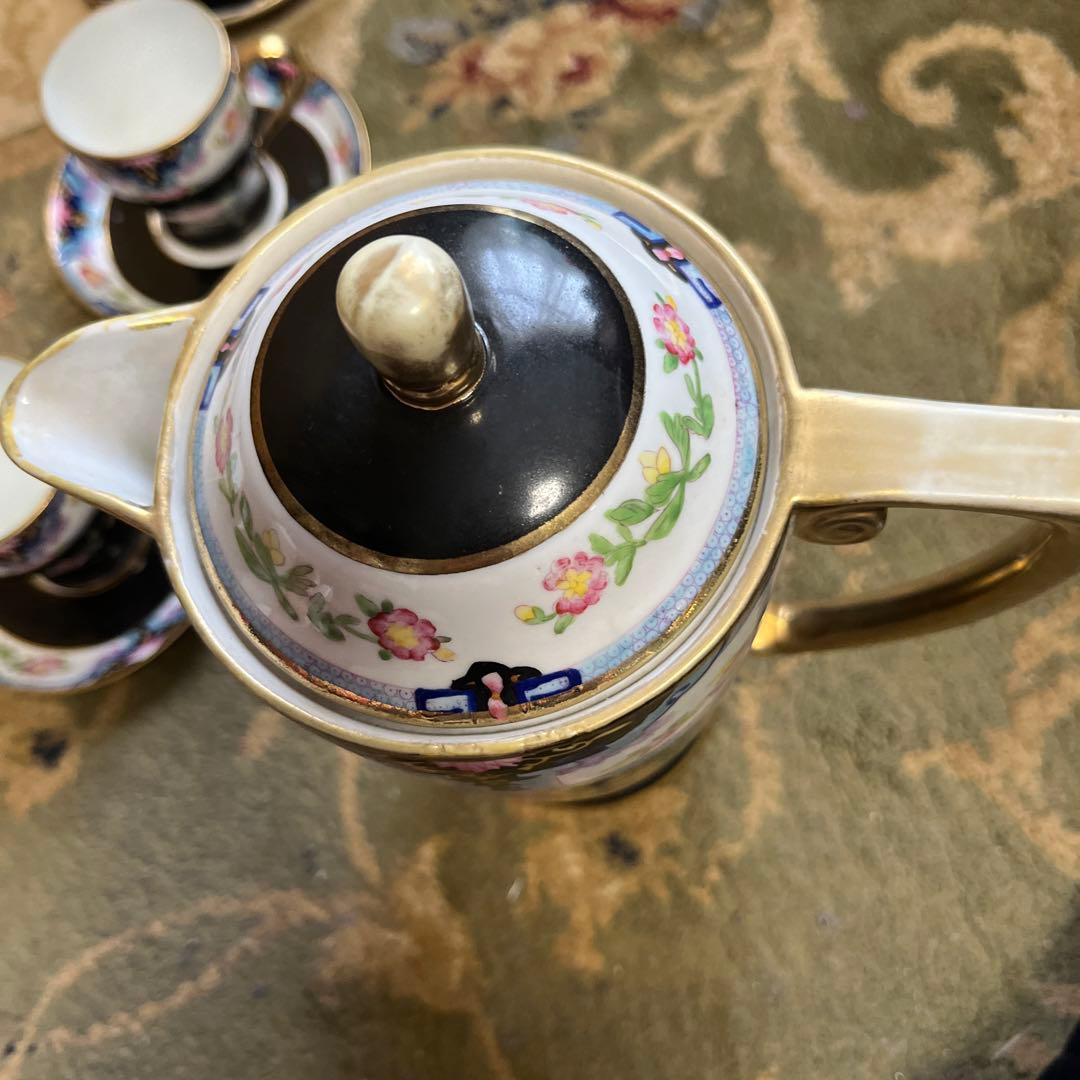 期間限定超レアなセットオールドノリタケMニッポン裏印ありチョコレートポットセット