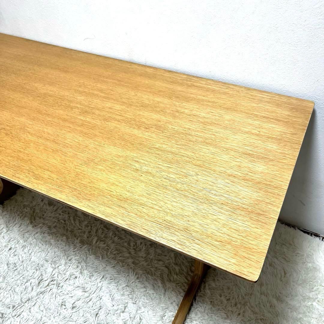 【無印良品】リビングでもダイニングでもつかえるテーブル・２ オーク材