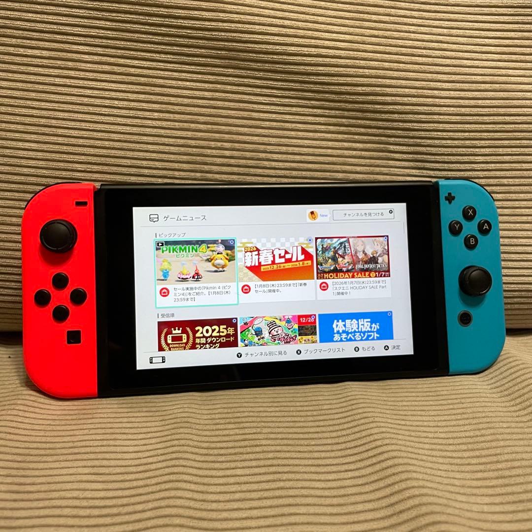 Nintendo Switch本体セット + 追加Joy-Con /ハンドル