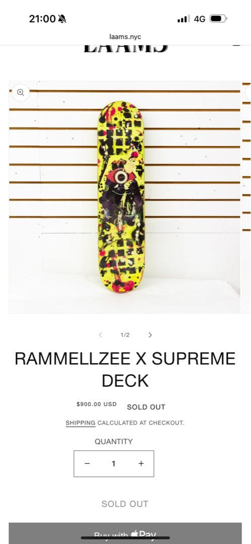 1*%様 希少supreme rammellzee deck 2002 コレクタ