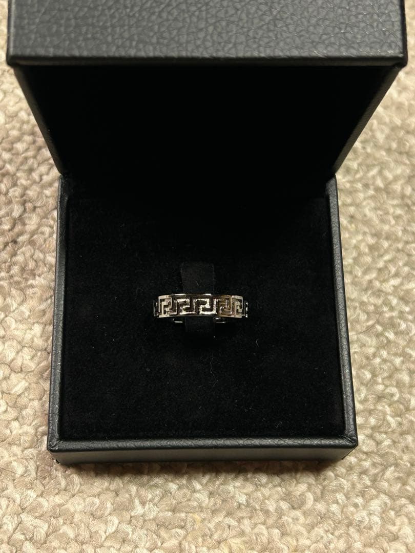【正規品】VERSACE シルバーリング 17号