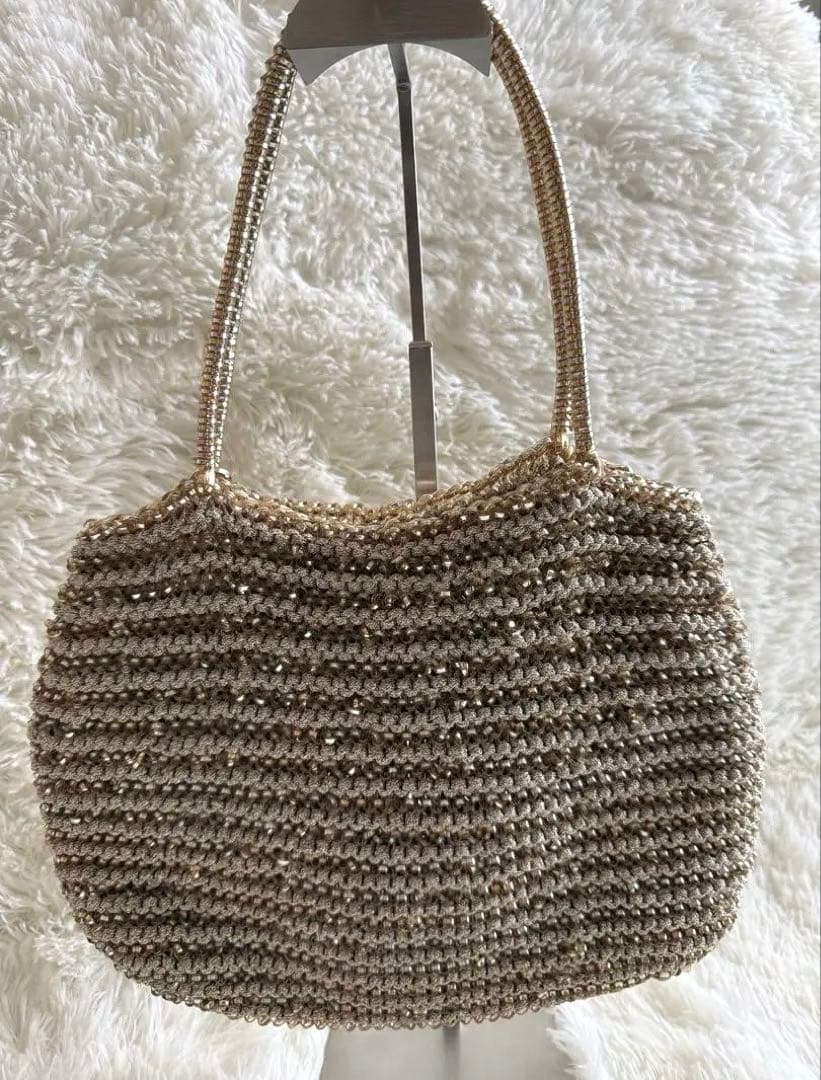 ANTEPRIMA アンテプリマ ワイヤーバッグ　ゴールド