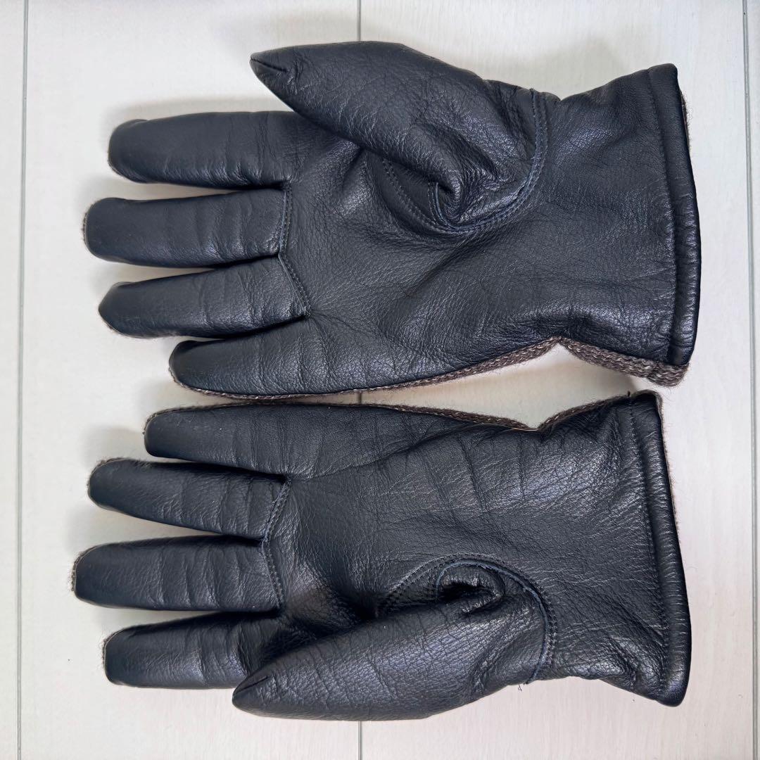 ブラウンズビーチジャケット　手袋　レザー　ビーチクロス