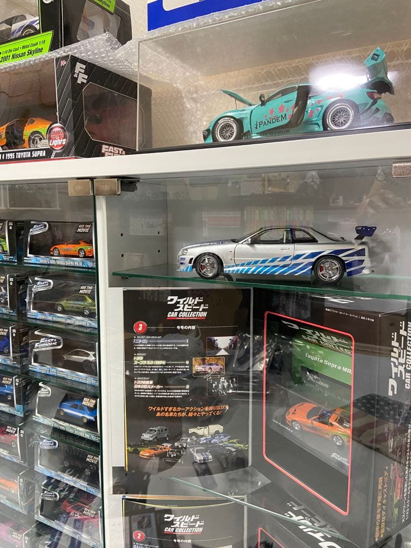 LEDモデル☆ GREENLiGHT ワイルドスピード スカイライン GT-R