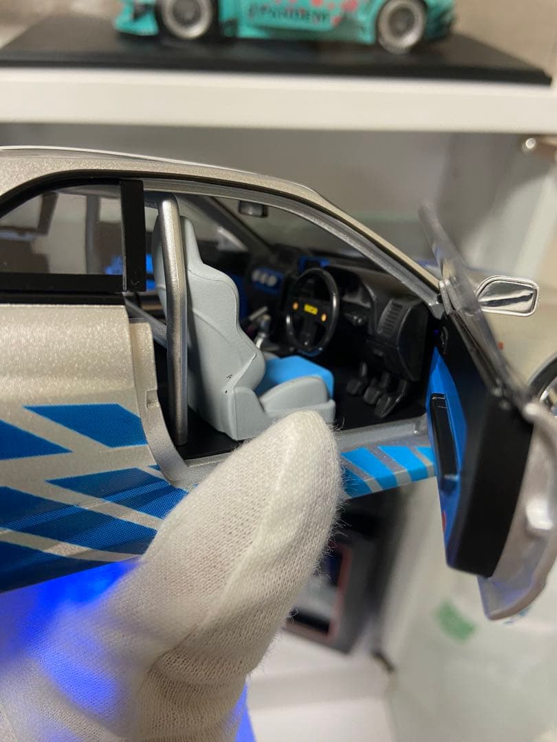 LEDモデル☆ GREENLiGHT ワイルドスピード スカイライン GT-R