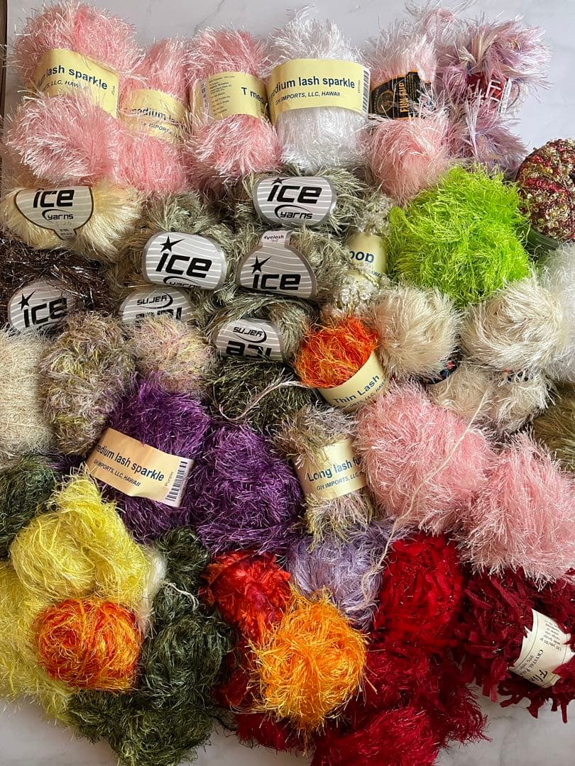 ハワイアンリボンレイ材料 ヤーンセット④