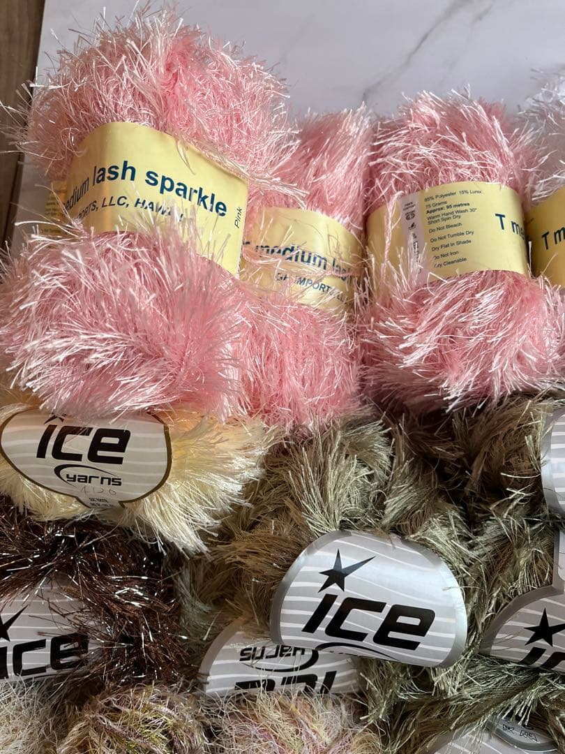 ハワイアンリボンレイ材料 ヤーンセット④