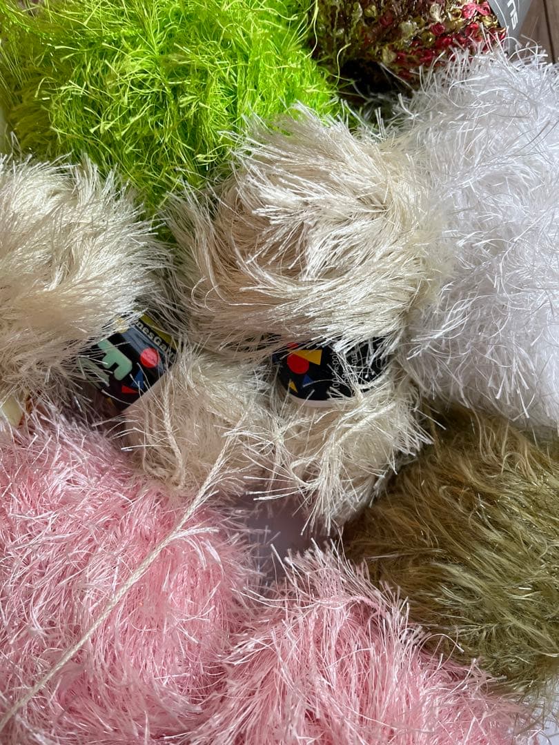 ハワイアンリボンレイ材料 ヤーンセット④