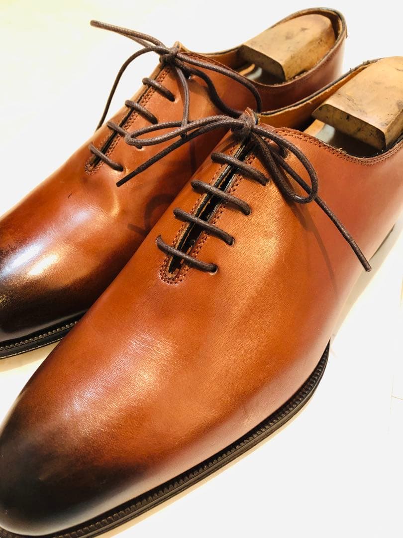 ★未使用級品★定価46,200円！LOBB'S イタリア製 ホールカット 41