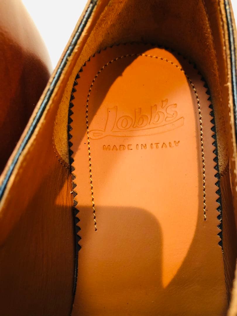 ★未使用級品★定価46,200円！LOBB'S イタリア製 ホールカット 41