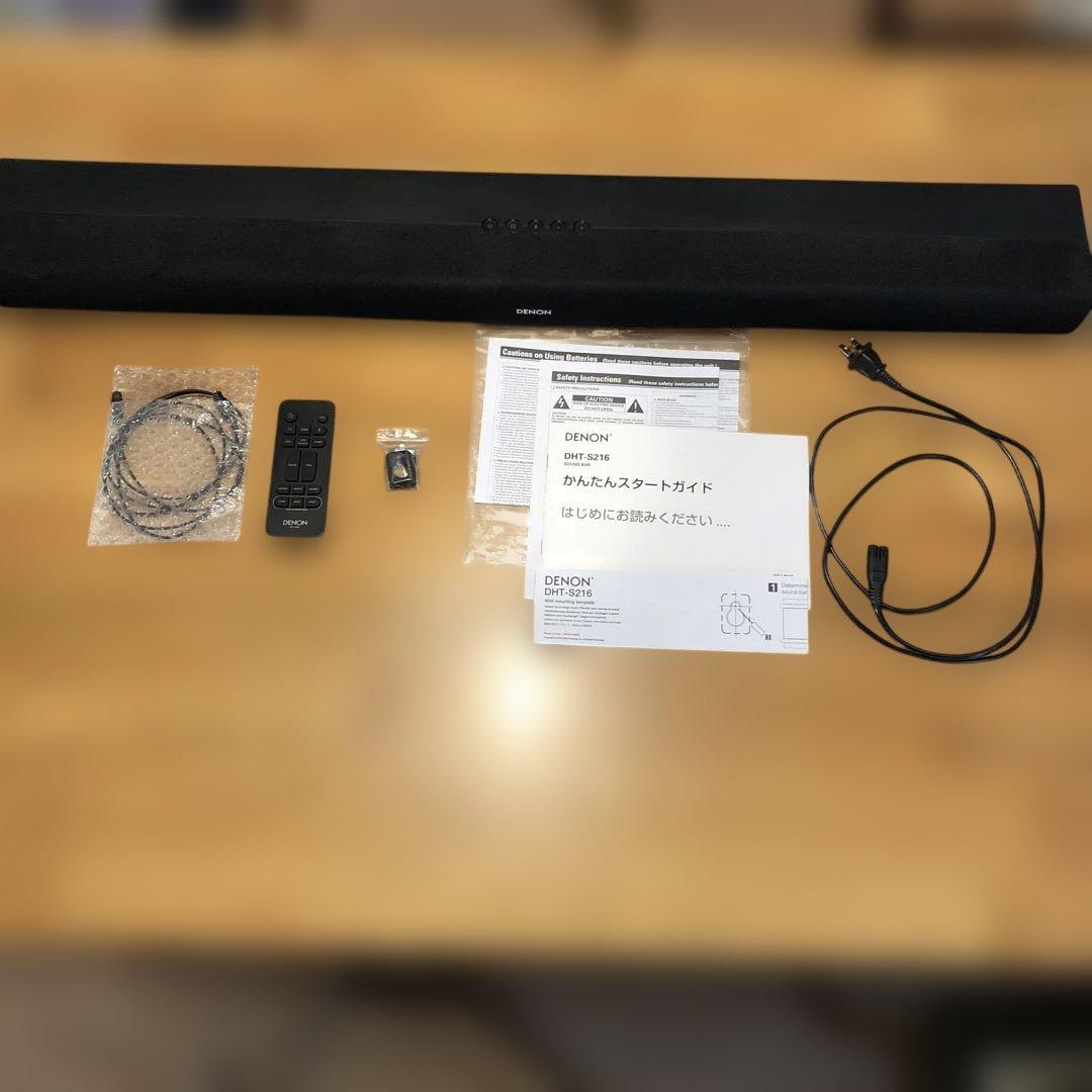 黒*つ様 DENON DHT-S216 サウンドバー 本体