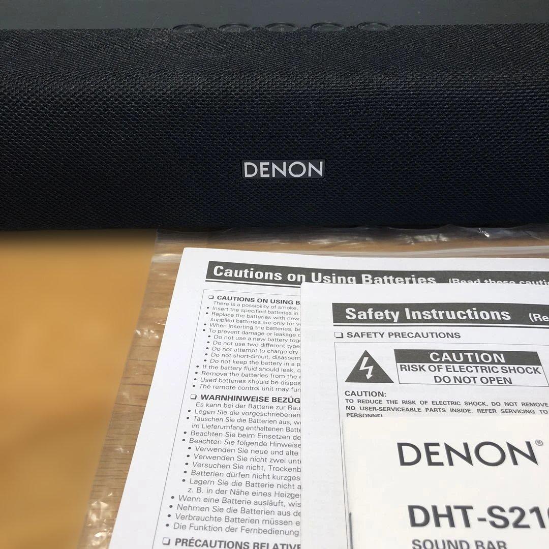 黒*つ様 DENON DHT-S216 サウンドバー 本体