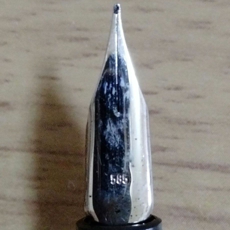 MONT BLANC 万年筆 ドイツ製 585金