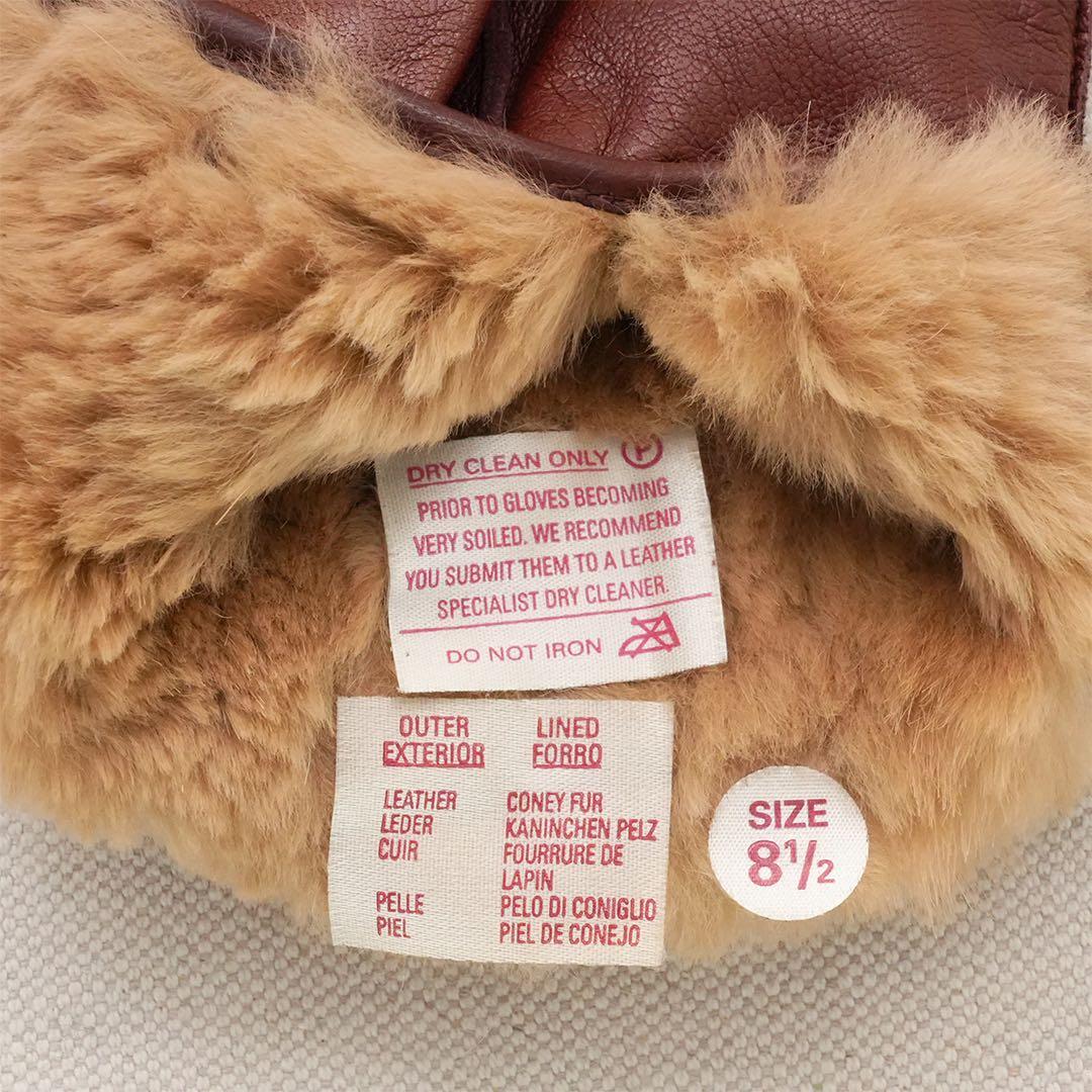 DENTS レザー手袋 サイズ8½ MADE IN ENGLAND