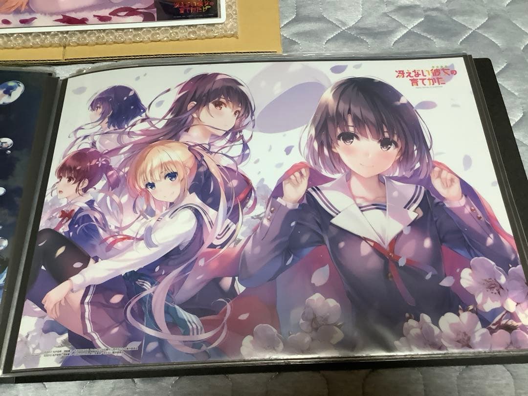 e*3様 冴えない彼女の育てかた クリアポスター 4点 ＆ 耐水ポスター 2点