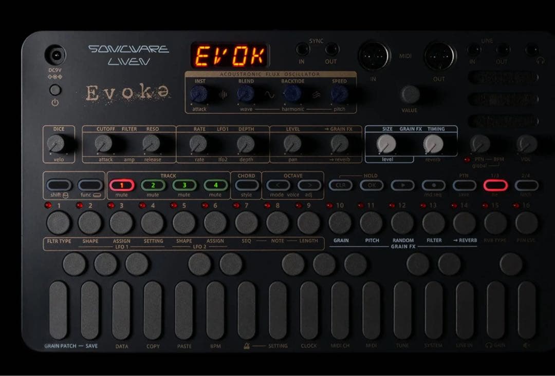 Sonicware Evoke （発送は二月半ば以降になります）