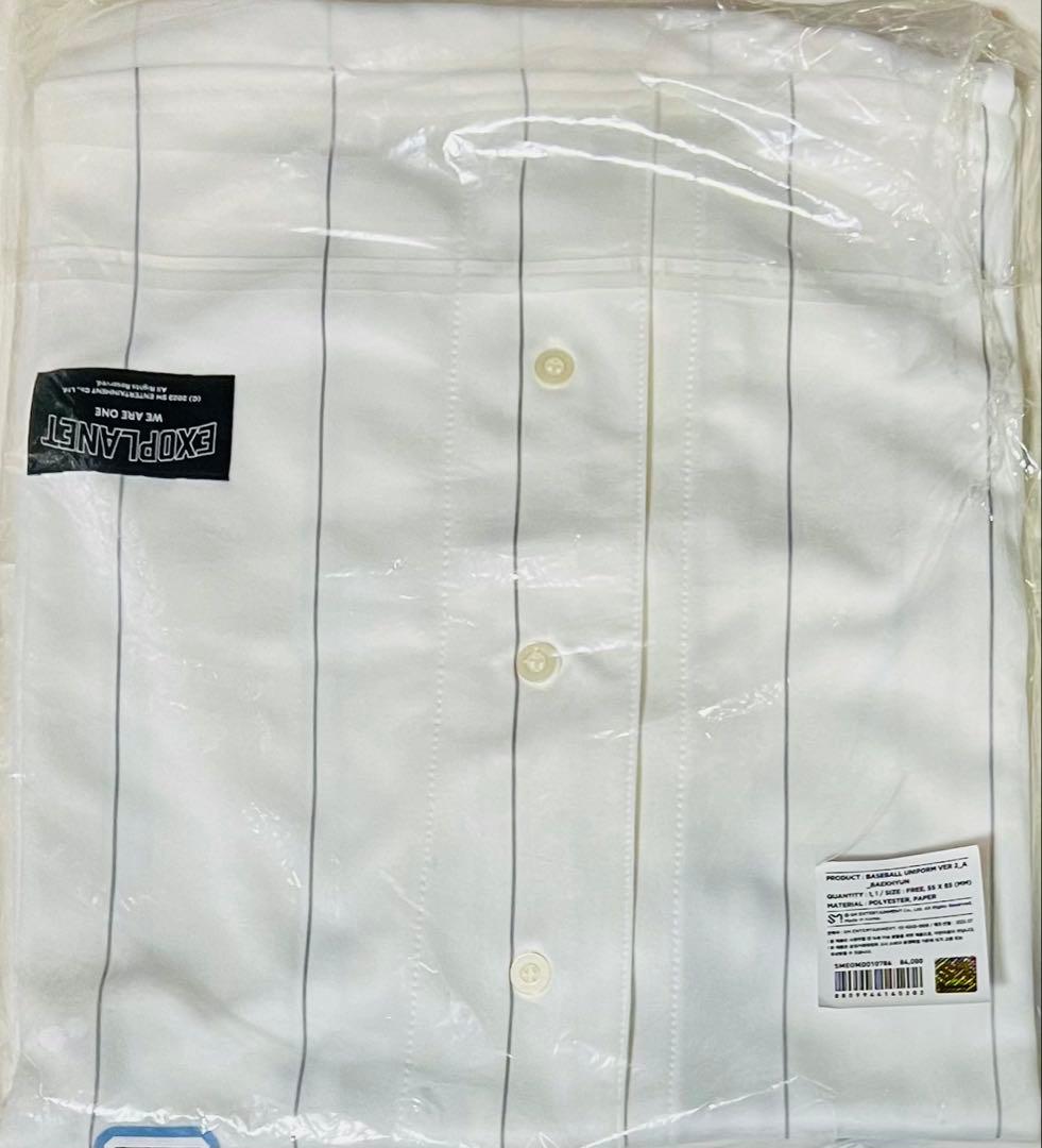 EXO ベッキョン EXIST ベースボールユニフォーム トレカ付き