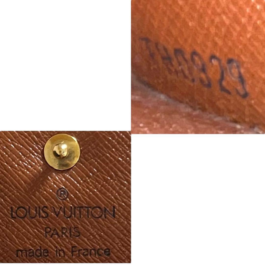 ルイヴィトン　モノグラム　pvc レザー　ミュルティクレ4 キーケース