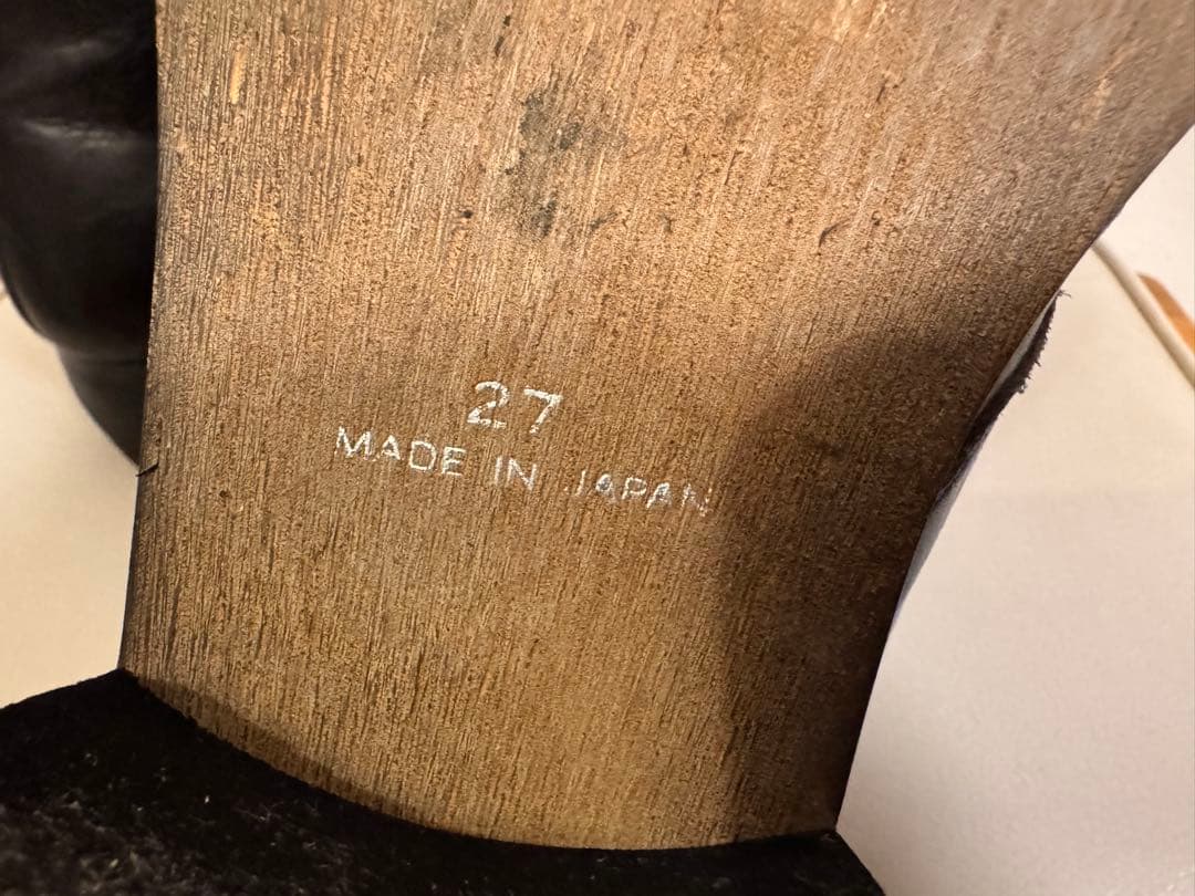 【美品】フープディドゥ ポインテッドトゥ シューズ 27㎝ ブラック