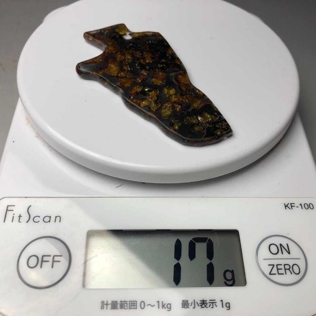 ひ*ち様 パラサイト隕石 隕石　石鉄隕石　セリコ隕石 美品　重さ約17ｇ　共箱