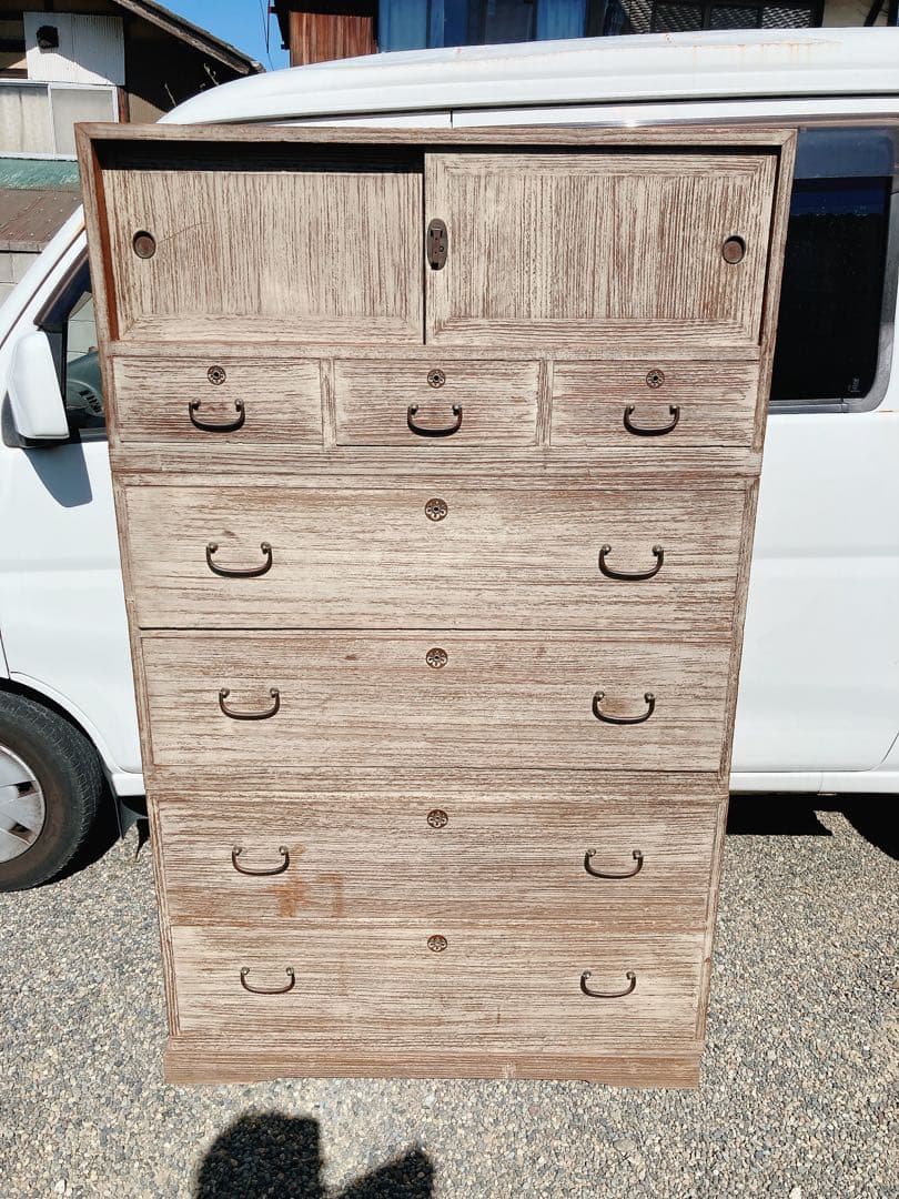 民芸家具　高級　古民家　カフェ旅館　桐箪笥タンスインテリアレトロ　アンティーク