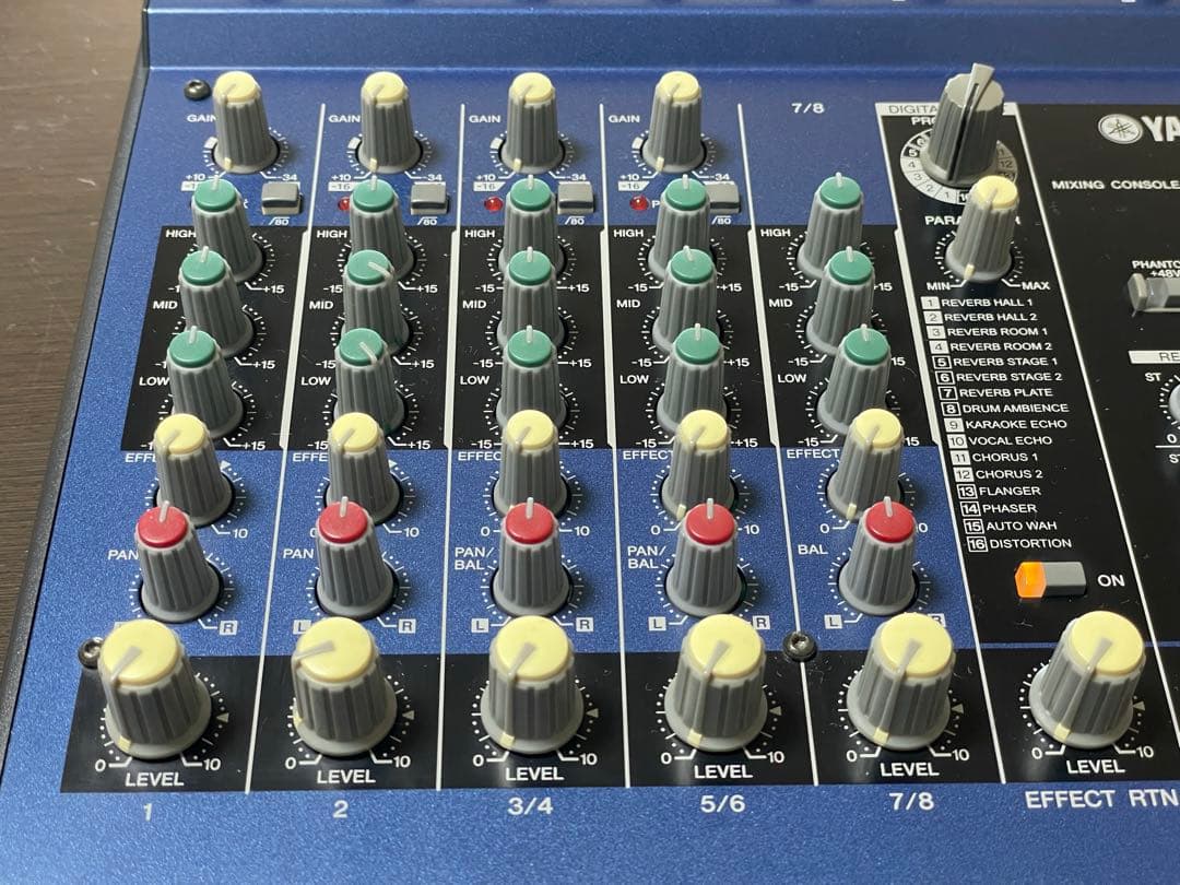 YAMAHA MG8/2FX アナログミキサー