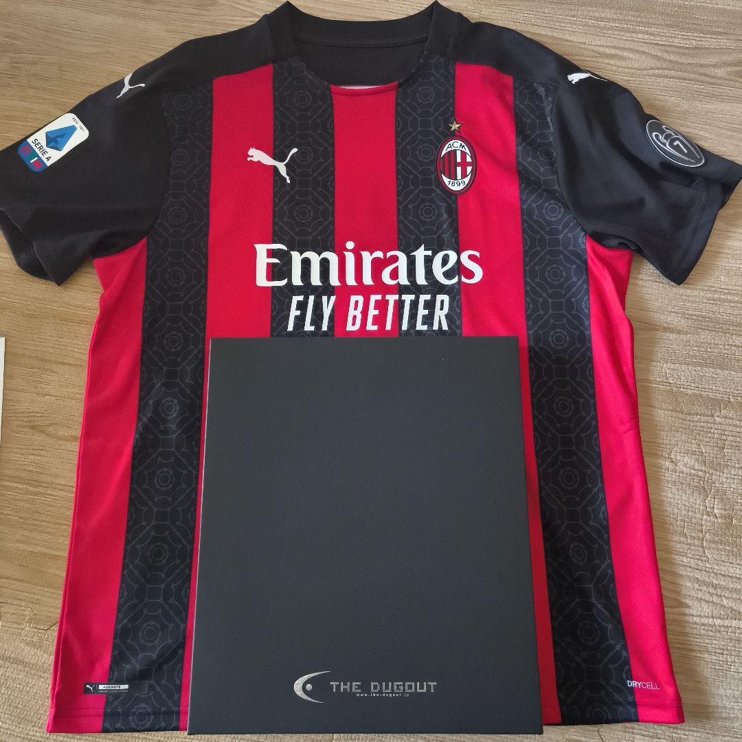 ACミラン　イブラヒモビッチ直筆サインユニフォーム