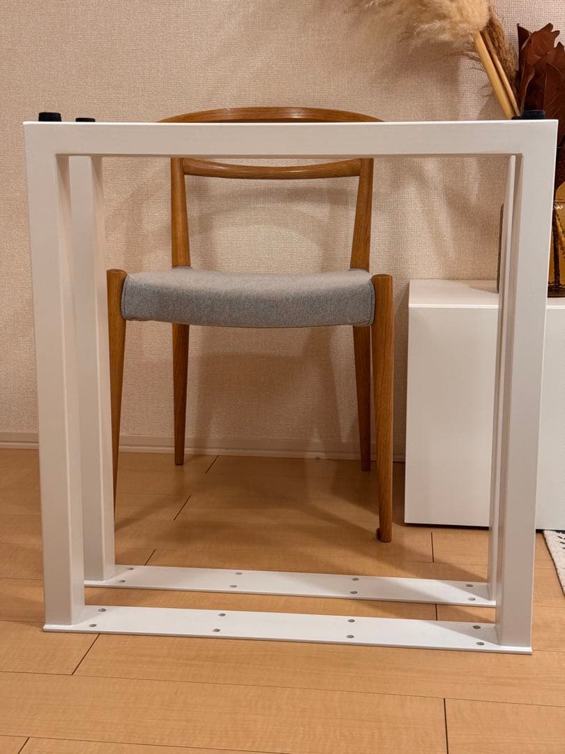かなでもの　the legs ホワイト　テーブル　脚　DIY