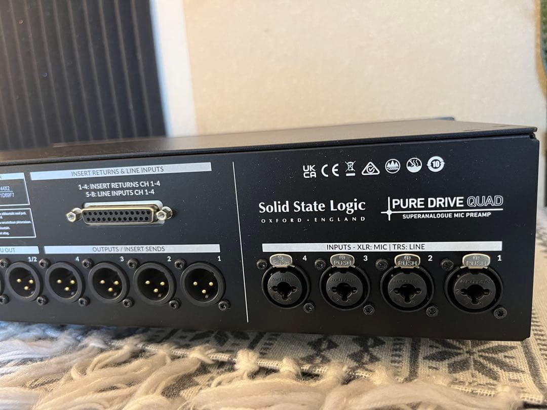 Solid State Logic PURE DRIVE QUAD 4チャンネル